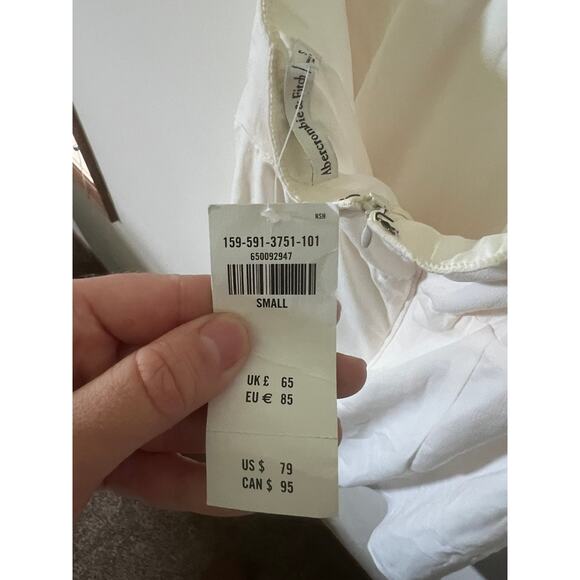 Abercrombie & Fitch White Halter Mini Dress - Picture 5 of 5